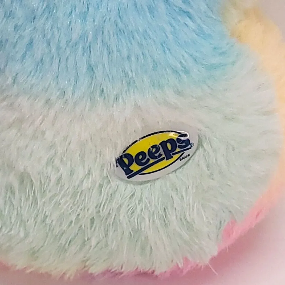 Peeps Plush Rainbow Easter Bunny 8